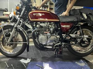 HONDA (旧)CB400four、CB350four用パフォーマンスダンパー取付けブラケットkit