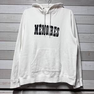 SIZE 3 UNIFORM EXPERIMENT FRAGMENT WHITE HOODIE MEMOIRES ユニフォームエクスペリメント フラグメント ホワイト フーディー パーカー