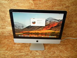 APPLE(アップル) iMac (Late 2009) 21.5インチ 1920×1080 Intel Core 2 Duo 3.06GHz メモリ8GB HDD500GB NVIDIA GeForce 9400