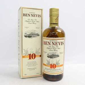 1円~BEN NEVIS（ベン ネヴィス）シングルモルト 10年 46% 700ml T24L220004