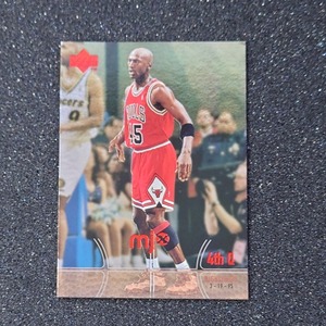 ◆【NBA Mjx card】Michael Jordan UD MJx 4th Q Highlights card#121　◇検索：マイケル・ジョーダン Q31-Q40 return to the NBA