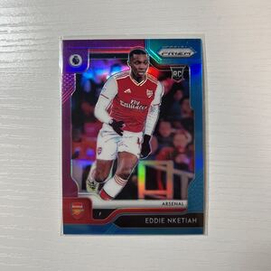 2019-20 Panini Prizm Premier League Eddie Nketiah purple blue prizm