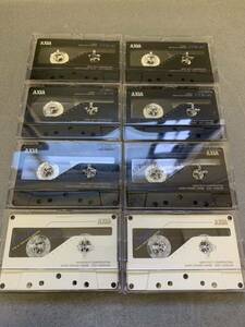 中古 カセットテープ AXIA GT-IIx アクシア 8本セット
