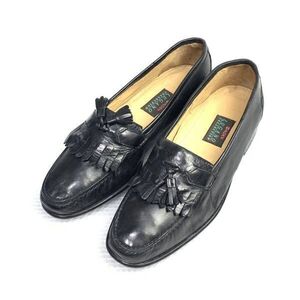 希少モデル★ALDEN オールデン LUGANO COLLECTION★サイズ9.5★27.0～27.5cm★タッセルローファー★黒 ブラック◆is7-52