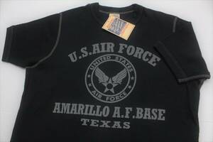 YTS53東洋Lバズリクソンズ サーマル生地 半袖Tシャツ 日本製USAF U.S.エアフォースBuzz Rickson