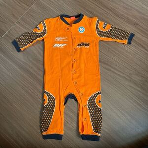 KTM RACING powerwear ベビー服 子供達 80サイズ オレンジ ロンパース 