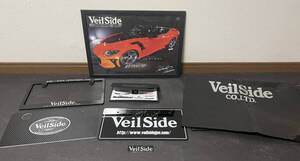 Veilside ヴェイルサイド　エンブレム　ナンバーフレーム　ポスター　ステッカー　セット