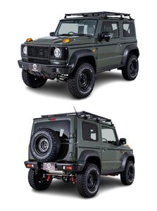 AIMGAIN MUDRON Vintage SUZUKI スズキ JIMNY SIERRA ジムニーシエラ JB74W フルキット 4点 エイムゲイン エアロセット エアロ パーツ