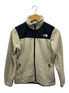 THE NORTH FACE◆フリースジャケット/S/ポリエステル/CRM/無地/NLW72104/Mountain Versa Micro