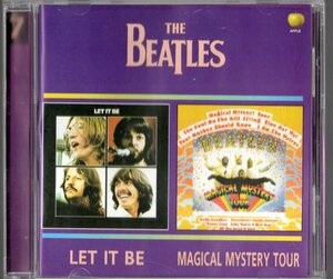 CD【LET IT BE / MAGICAL MYSTERY TOUR (2 in 1) 2000年製 】Beatles ビートルズ