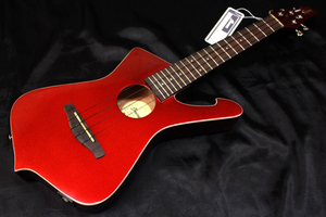 新品 Ibanez(アイバニーズ) / UICT10 CA(Candy Apple) エレクトリック・テナーウクレレ ※全国送料無料(一部地域は除きます。)