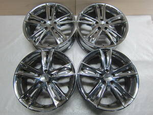 ☆Kosei 17インチ 7.0JJ オフセット+48 PCD100 x 5H ハブ径73mm WK172 コーセイ 17 x 7.0JJ +48 中古☆