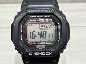 ［現状品］CASIO G-SHOCK GW-5600J 電波ソーラー ケースサイズ 3.8cm ラバーベルト 風防キズ/ケース打コン・キズ