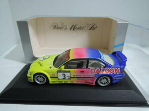 ☆安価超レア銀箱☆PMA 1/43 BMW M3 GTR #3 K.NISSEN ADAC GT-Cup 1993☆240123