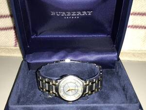 箱付きほぼ美品バーバリーBurberry腕時計本物￥500から