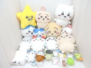 ちいかわ ぬいぐるみ系 まとめ ちいかわ うさぎ ハチワレ 星 みどり ゴブリン 中古品[B056I373]