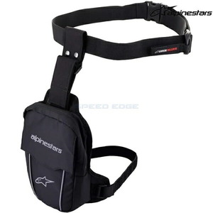 在庫あり alpinestars アルパインスターズ バッグ ACCESS THIGH BAG カラー:BLACK BLACK(1100) サイズ:ONE-SIZE