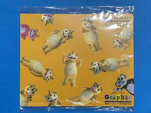 ★快獣ブースカマウスパッド★日本ヒューレット・パッカード「Ｇｒａｐｈｉｌ」販促品 (非売品)