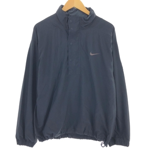 古着 ナイキ NIKE GOLF ゴルフ ハーフジップ ウォームアッププルオーバー メンズXL相当 /eaa497146