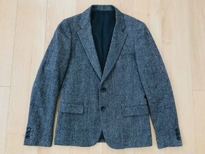 【良品】ジャーナルスタンダード＊ツイードジャケット＊グレー系＊M