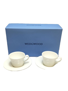 WEDGWOOD◆カップ&ソーサー/4点セット/WHT