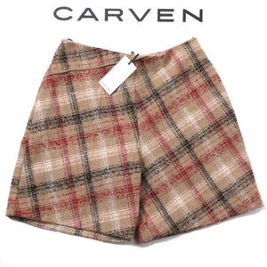 【SALE】新品 定価:58,320円 CARVEN チェック柄ショートパンツ カルヴェン size34