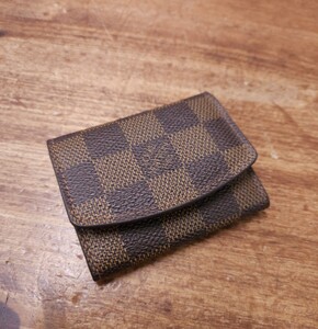 超美品☆LOUIS VUITTON ルイヴィトン ダミエ カフスケース 