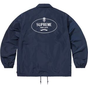 S Supreme 24FW Crest Coaches Jacket Navy