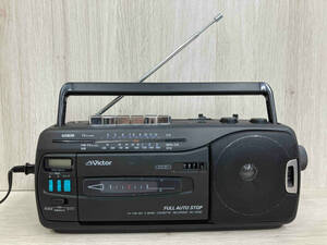 ジャンク VICTOR ビクター JVC RC-S250 ブラック FM/AM ラジオカセットレコーダー