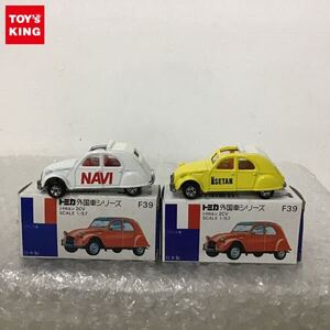 1円〜 青箱トミカ シトロエン 2CV 日本製