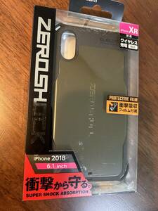 ☆ ELECOM iPhone XR ZEROSHOCK ゼロショックケース シルバー　2個セット ☆