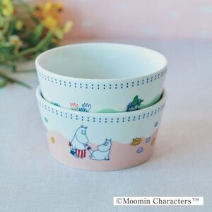 【cookpad plus 2023年春号付録】MOOMIN 磁器のボウル皿2個セット（未開封品です）