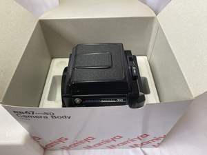 1円スタート　元箱付き　Mamiya RB67 Pro SD Film Camera Body Waist Level Finder in Box マミヤ　中判　フィルムカメラボディ