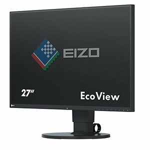 EIZO FlexScan 27型 カラー液晶モニター EV2750-BK(中古品)　(shin