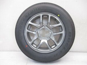 即決 1本のみ出品 ジムニー JB64W 純正 16 × 5.5J IS 55 アルミ ホイール ブリジストン タイヤ 175/80R16 77R0-655 2023年製 (B037669)