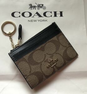 ［送料無料］新品◆コーチ COACH◆88208 財布 キーリング付 小銭入れ コインケース キーケース パスケース、IDケース