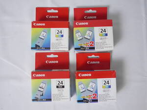 CANON BCI-24 Color Twin Pack ×2 +BCI-24 Color +BCI-24 Black　セット　プリンターインク