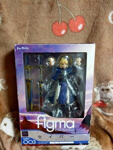 【開封品】 figma(フィグマ) 003 セイバー 甲冑ver. Fate/stay night 完成品 可動フィギュア マックスファクトリー