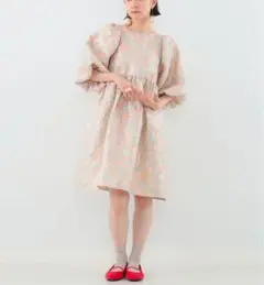 本日限定♡CAROLINA GLASER♡フラワージャカード ワンピース