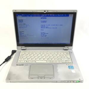 K5042003 Panasonic CF-AX2 i5-3437U/4GB AC欠品 1点【通電OK】