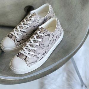 Spick and Span スピック アンド スパン Converse ALL STAR COUPE PT OX オールスター パイソン 22.5cm