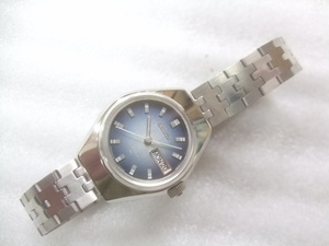 レトロ本物メカ式セイコージョイフル自動巻腕時計新品ガラス交換済　R586