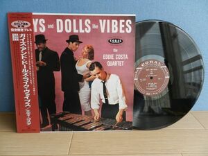 美品 LP【 Japan】エディ コスタ Eddie Costa ・ビル エヴァンス Bill Evans / Guys And Dolls Like Vibes◆MVJJ-30005/1990◆試聴済みJazz