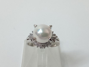 Pt850 プラチナ　ダイヤ0.46ct 約13号　リング　指輪　約7.8g レディースアクセサリー　店舗受取可