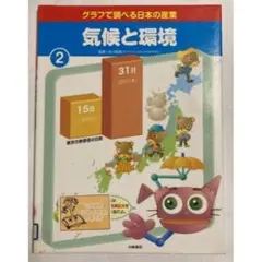 グラフで調べる日本の産業 2 (気候と環境)【リサイクル本】