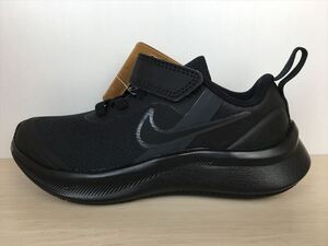 NIKE（ナイキ） STAR RUNNER 3 PSV（スターランナー3 PSV） DA2777-001 スニーカー 靴 ジュニア 17,5cm 新品 (2014)