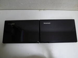 ②ノートパソコン 2台セット　●Lenovo G580　HDD無し　ジャンク