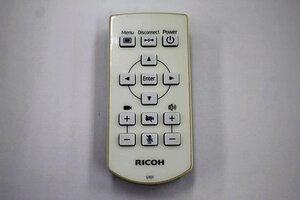 8個入荷 Ricoh Web会議システム用リモコン リモコン U101 リコーリモ001Ｙ