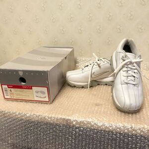 NIKE ナイキ ゴルフシューズ レディース 23cm 美品 初心者 女性用 子供用 キッズ