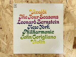 アメリカLP＊LEONARD BERNATEIN VIVALDI THE FOUR SEASONS バーンスタイン